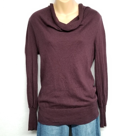 LOFT Sweaters - LOFT Wool blend purple Sweater